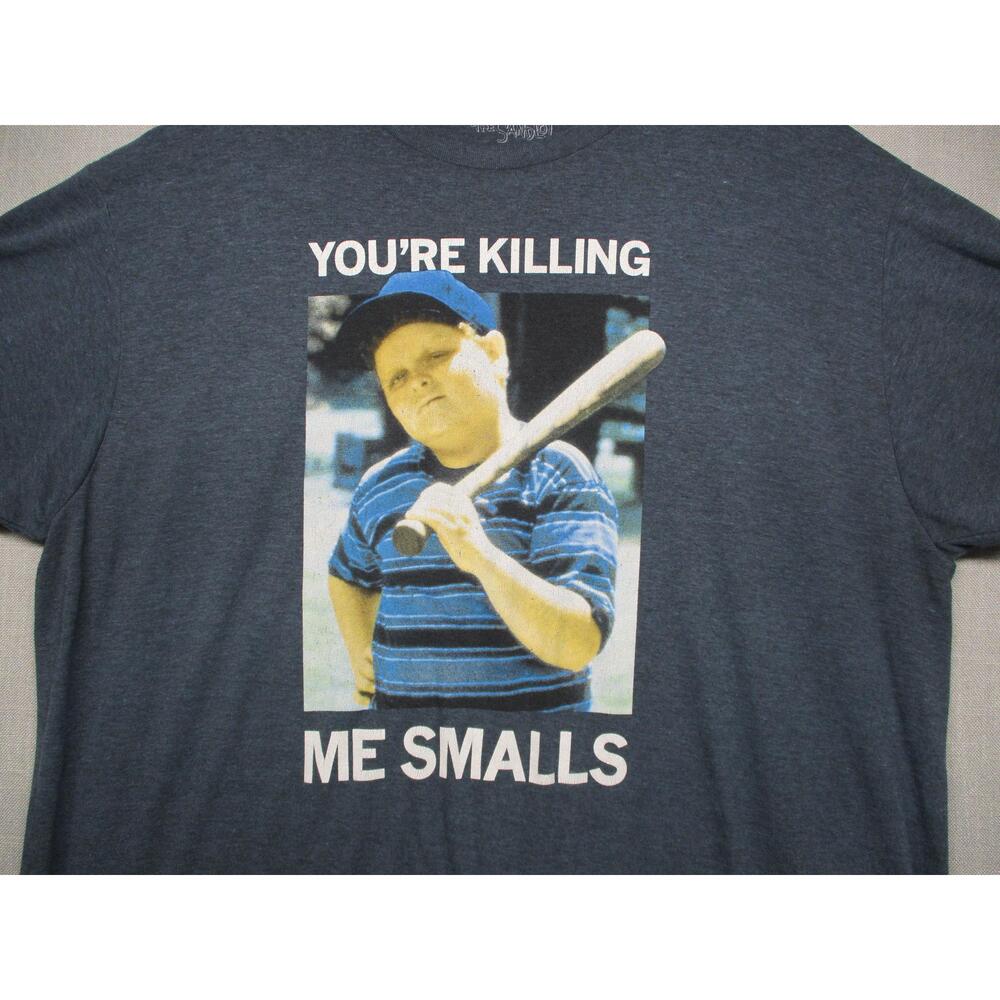 The Sandlot Gray Baseball Pop Culture Nostalgic Graphic TShirt Size 2XL